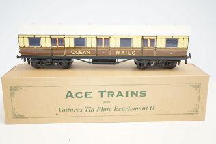 Ace trains tin plate carriage