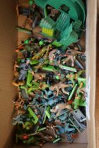 Large collection of Britains figures