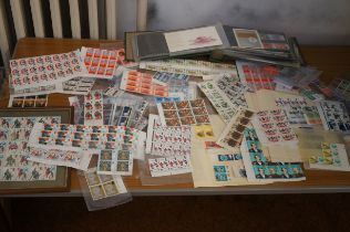 Large collection of British mint stamps, some pre