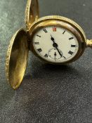Rolled gold fob watch