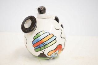 Lorna Bailey balloon handle teapot fantasia cottag