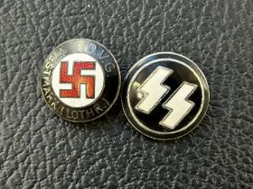 2 German badges