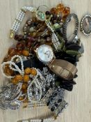 Costume jewellery including watches