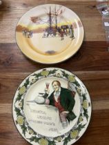 2 Doulton plaques