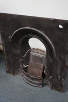 Cast iron fire place