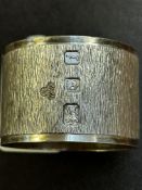 Silver napkin ring Weight 63g