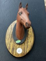 Beswick horses head wall plaque