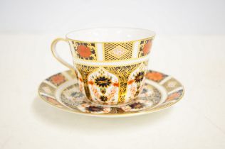 Royal crown derby 1128 cup & saucer