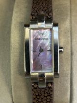 Emporio Armani ladies wristwatch