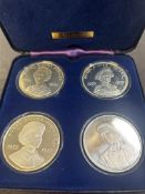 1977 Royal salute crown medals The queens silver j