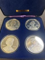 1977 Royal salute crown medals The queens silver j