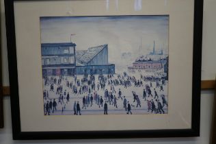 Large Lowry print