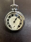 Ingersoll pocket watch with sub second dial