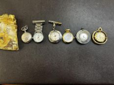 Collection of fob watches