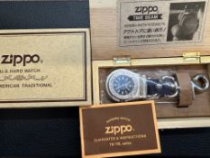 Zippo hanging watch with box, outer box