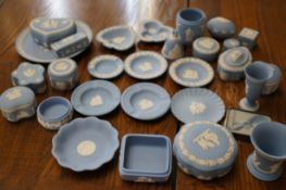 Collection of Wedgwood jasper ware