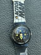 Action man LCD watch with flip up compass