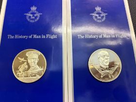 The history of man in flight John Pinches medalist