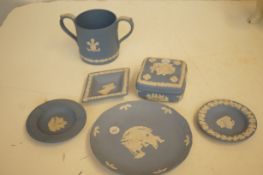 6 Pieces of Wedgwood jasper ware