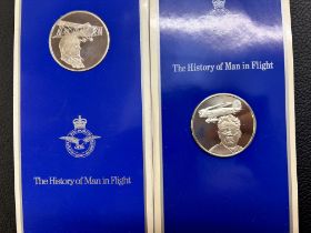 The history of man in flight John Pinches medalist