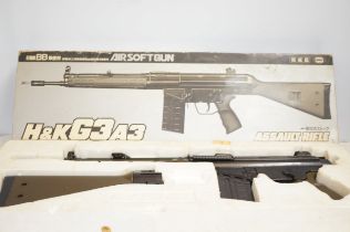 Airsoft gun 6mm BB H&K G3A3 assault rifle 1/1 scal