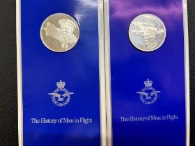 The history of man in flight John Pinches medalist