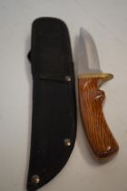 Hunters knife & sheath