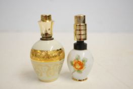 2 Limoges perfume bottles