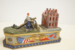 Franklin mint battle of fort Sumter mechanical ban
