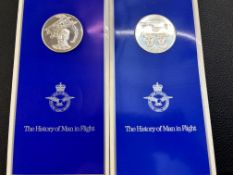 The history of man in flight John Pinches medalist