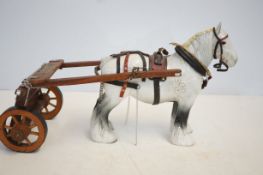Beswick dapple grey cart horse