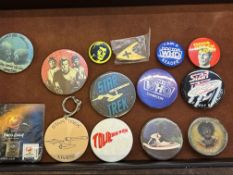 Vintage Star Trek badges & others