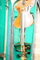 Victorian violin & case John G Murdock & co