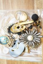 Bag of brooches