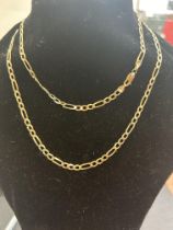 9ct Gold chain Length 68 cm Weight 15g