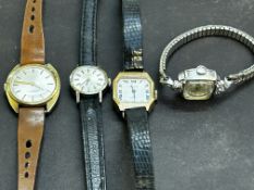 4x Ladies vintage watches to include Tissot stylis