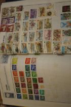 4x albums of British & world stamps