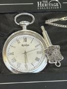 Heritage collection pocket watch mechanical hand w