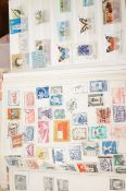 2 Stamp albums & additional stamps