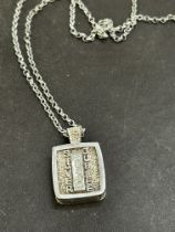 Silver jubilee ingot silver pedant & chain