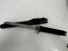 Display Katana with scabbard