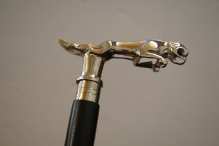 3 Piece Jaguar handle walking stick