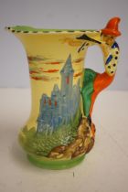 Bursley Pied-Piper jug 22cm