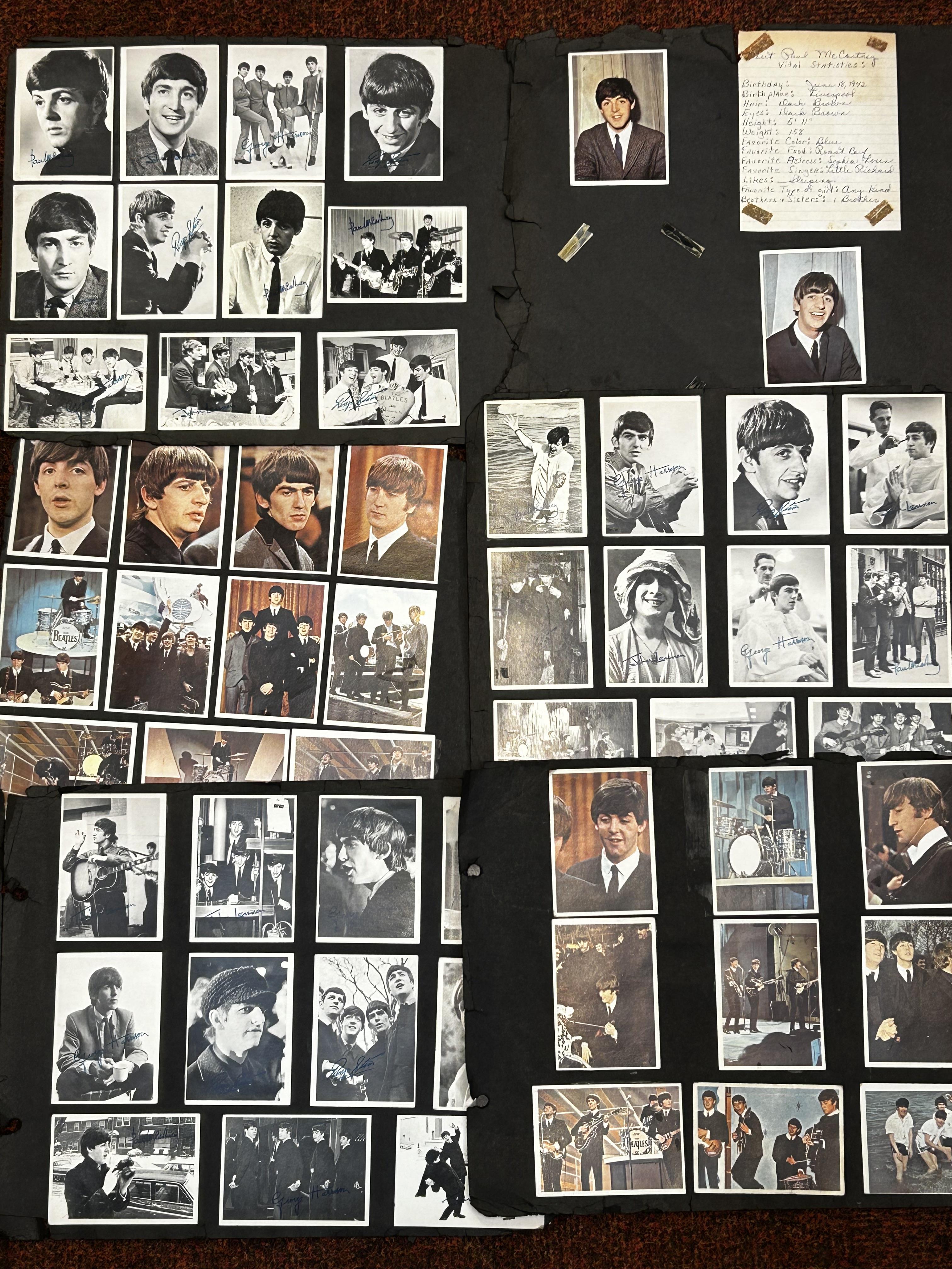 79 Cards of The Beatles some coloured some black &