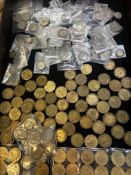 Collection of early silver coinage & 3d's