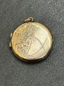 9ct Gold fob pendant Weight 4.4g
