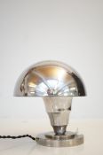 Retro chrome desk lamp