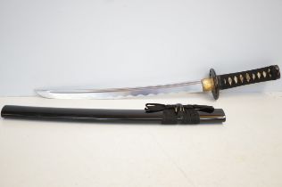 Display katana with scabard