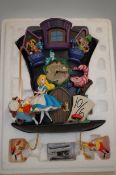 Alice in Wonderland cuckoo clock