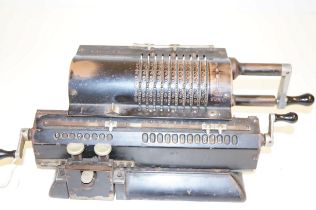 Original Odhner vintage adding machine